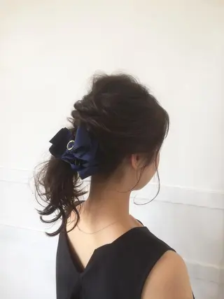 セミロング カラー ヘアアレンジ SALOWIN名古屋本山店所属・🍏ナガヤマ ヒデアキ🍏のヘアスタイル