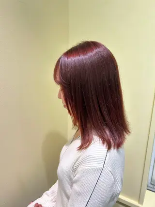 カラー 一條 乃亜のヘアスタイル