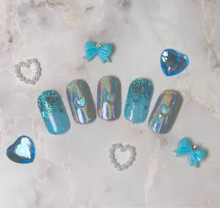 ネイル 🦄 💜のネイルデザイン