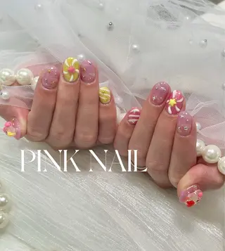 ネイル pink nailのネイルデザイン