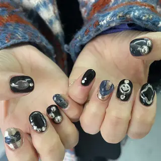 ネイル ゆびノさき茨木店 ニュアンス/アートのネイルデザイン