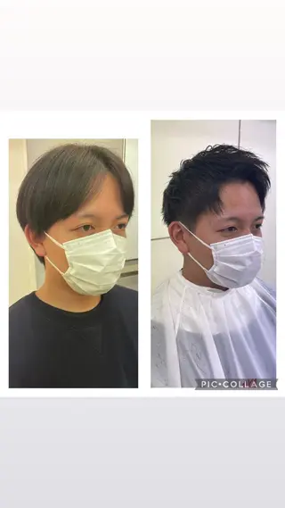 メンズ grow所属・新垣 亜美のヘアスタイル