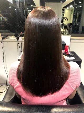 ロング SALOWIN神宮前五丁目店所属・🇰🇷韓国風艶髪✨ 髪質改善 倉岡しおんのヘアスタイル