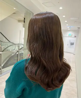 ミディアム カラー 💎K-two名古屋 安田ちづる💎のヘアスタイル