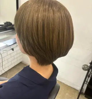 ショート カラー YUTO歴9年 ベージュの透明感得意のヘアスタイル