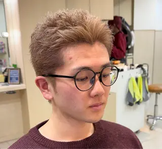 メンズ 🎖️似合わせメンズ パーマ🎖️カネキのヘアスタイル