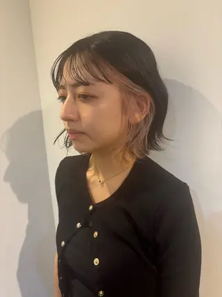 ミディアム カラー CIECA . COCOROのヘアスタイル