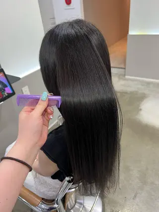 ロング 透明感カラー/ RIKO🌺🥥のヘアスタイル