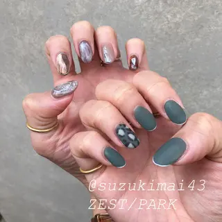 ネイル 【似合わせ提案】鈴木 舞のネイルデザイン