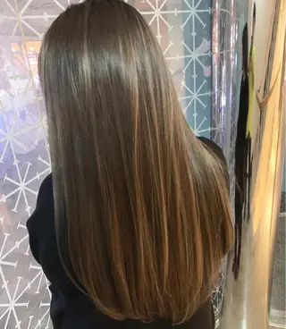 ロング カラー ヘアアレンジ 指名支持率NO.1 スタイリストのヘアスタイル