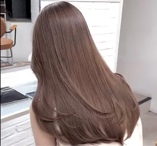 ロング カラー 坂口 誠弥のヘアスタイル