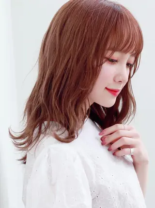 ミディアム カラー ヘアアレンジ トレンド眉🫧🪄 kumiの眉毛・アイブロウイメージ