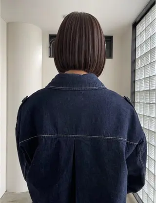 ミディアム 梅田/柔らかカラー/ オオハシ リナコのヘアスタイル