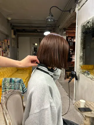 ミディアム カラー お任せヘア☘️☘️ 及川渚のヘアスタイル