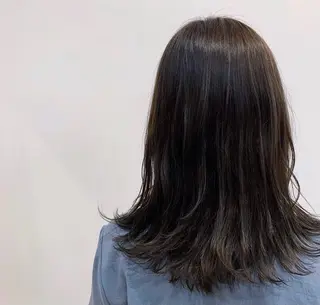 セミロング カラー WILL西宮店所属・WILL西宮野崎琴水 /透明感カラーのヘアスタイル