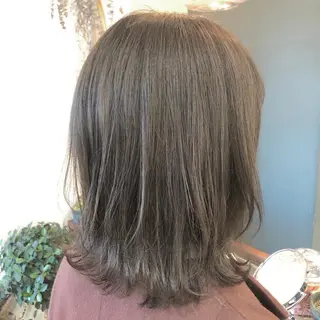 ミディアム ♡HARUKA/縮毛 /髪質改善/BOBのヘアスタイル