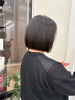 ショート ボブ/縮毛矯正/艶髪 /さのまなみのヘアスタイル