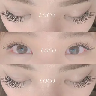 マツエク・マツパ atelier Charmemu所属・𝕋𝕆ℙアイリスト sanaeのマツエク・マツパデザイン