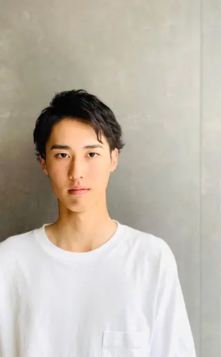 ショート パーマ メンズ amis by air所属・🎗銀座スタイリスト 🎗BABAのヘアスタイル
