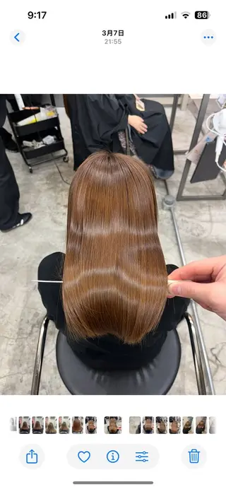 ミディアム An カラーモデル募集中✨のヘアスタイル