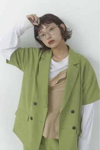 マツエク・マツパ AMATELASzero所属・🩵顔まわり似合わせ 久保田せな🩵のヘアスタイル