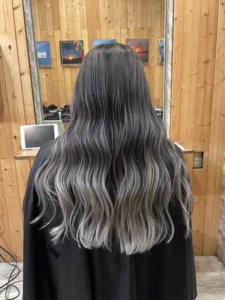 ロング 谷山銀二郎/ 副店長のヘアスタイル