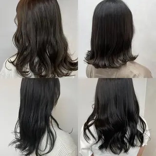 セミロング カラー ARMONY大阪店 パーマ職人伊丹のヘアスタイル