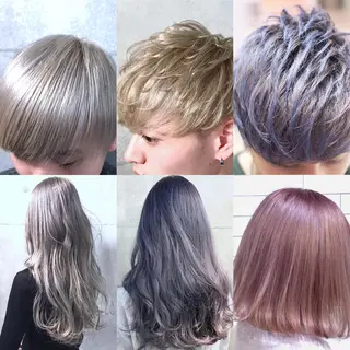 ロング カラー メンズ 及川シゲル 髪質改善講師のヘアスタイル