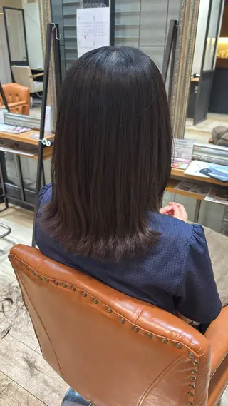 ミディアム Fukuma Karinのヘアスタイル