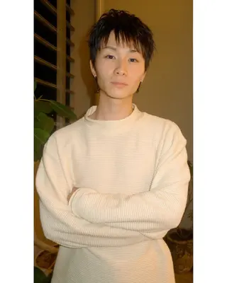 ショート メンズ メンズカット・パーマ eliasのヘアスタイル