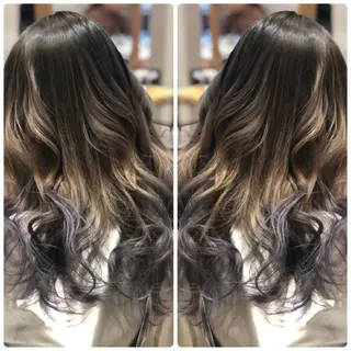 ロング カラー 小山内 龍一郎 店長のヘアスタイル