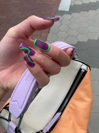 ネイル 海外ネイル u4me🦄💜のネイルデザイン