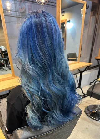 カラー SOURCE河原町 LICOのヘアスタイル