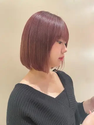 カラー 🎟暖色カラー /アレンジ🎀くるみのヘアスタイル