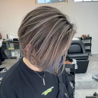 ショート 江坂エリア最安値◎ ブリーチ*土田のヘアスタイル