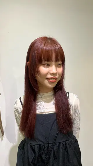 ロング カラー arteHAIR所属・arte鈴木 ひなののヘアスタイル