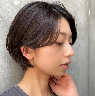 ショート youres hair 髪質改善トリートメント&ヘッドスパ　恵比寿本店【ユアーズ ヘア】所属・愛されヘア♪ 大森春奈のヘアスタイル