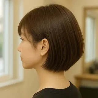 ショート 大山杏奈🌙 /ボブ/メンズのヘアスタイル