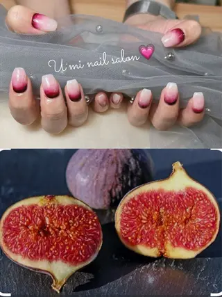 ネイル U·Mi nail salon所属・U·MI 長さ出し専門店のネイルデザイン