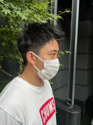 ショート salowin所属・吉ヶ別符 亮祐のヘアスタイル