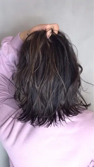 ミディアム カラー L’atelier BROCANTE (ラトリエ ブロカント)所属・BROCANTE立川 karasawa.nのヘアスタイル