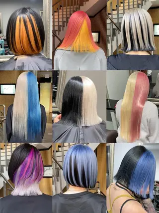 カラー Selenehair 三条本店のヘアスタイル