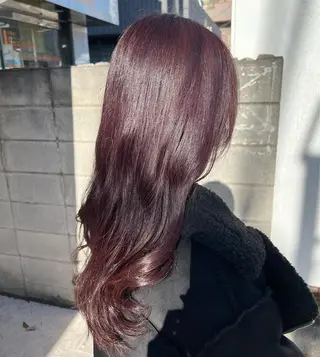 ロング カラー イシイ ハルナ 🤍のヘアスタイル