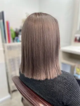 ミディアム カラー 韓国ヘア🤍髪質改善 🇰🇷AKANEのヘアスタイル