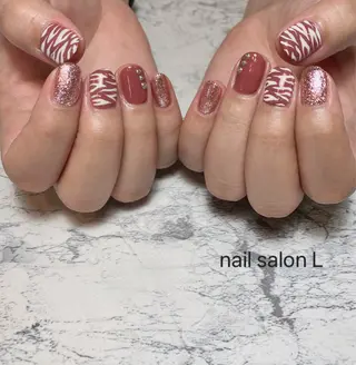 ネイル 吉川市 ネイルサロンLのネイルデザイン