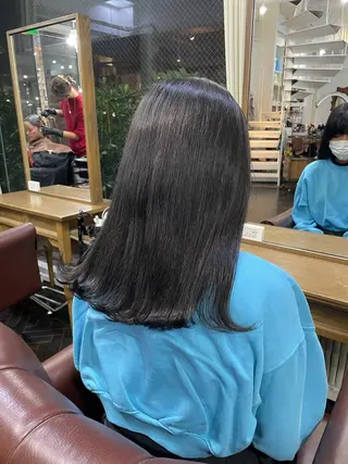 ミディアム カラー 👑派手髪/カット 👑ANRYのヘアスタイル