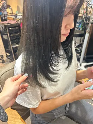 セミロング 🌈半谷 千尋⛅️✨のヘアスタイル