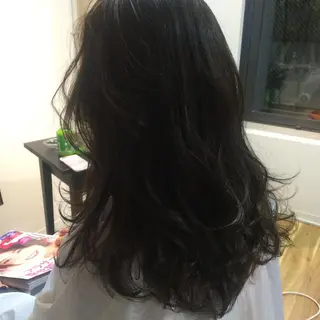 ロング カラー ヘアアレンジ MIZUHO / ダブルカラー髪質改善のヘアスタイル