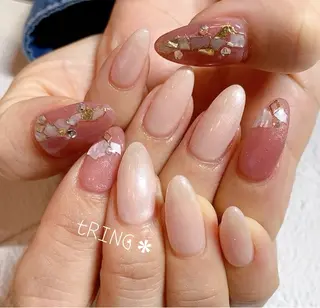 ネイル tRING＊ しいの木台のネイルデザイン