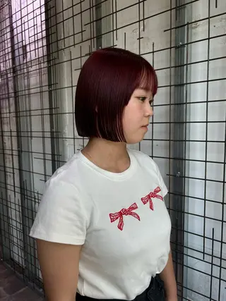 カラー AYANE 韓国ヘア /レイヤーカットのヘアスタイル